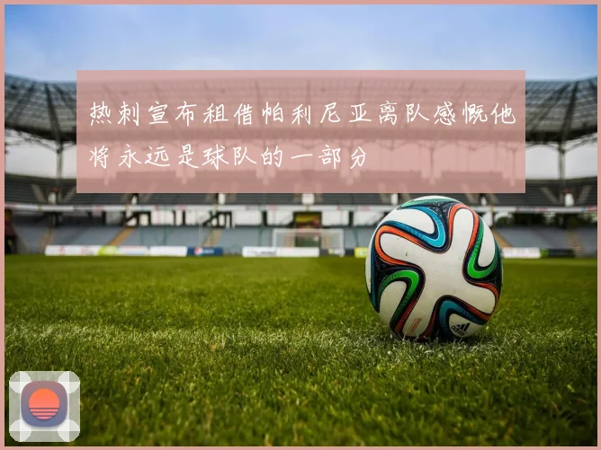 热刺宣布租借帕利尼亚离队感慨他将永远是球队的一部分